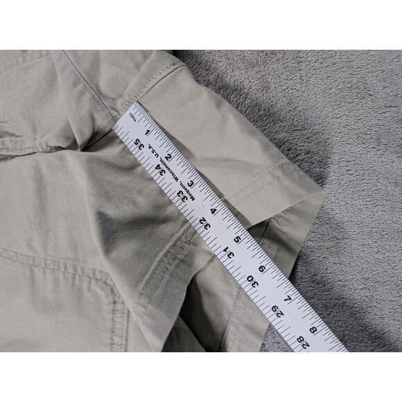 The North Face Womens 10 Tan Utility Shorts Hiking Camping Casual Drawstring Wai - Picture 11 of 11